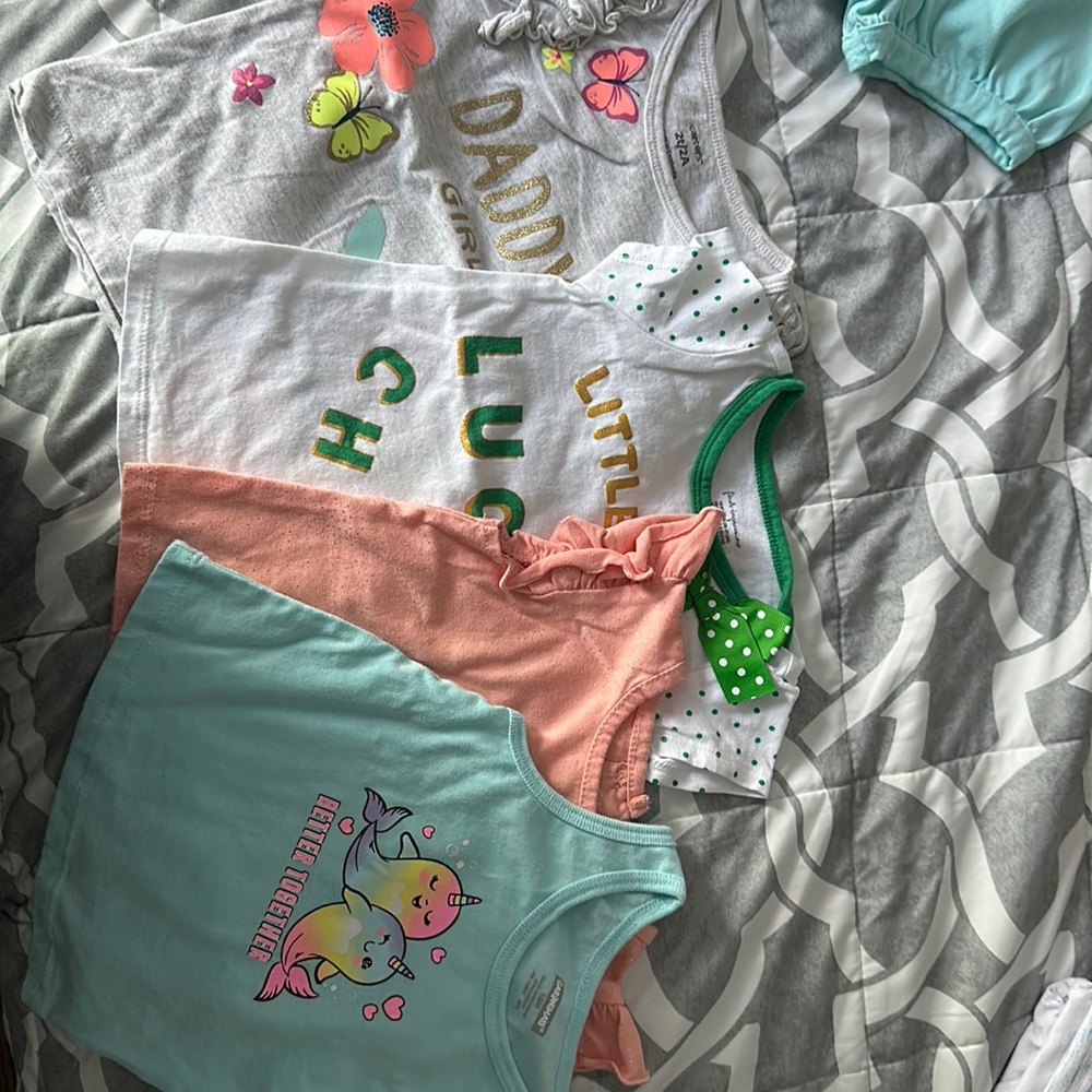 Girls shirts - 18M-24M - Cotton